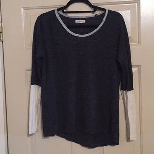 Long sleeve madewell brand shirt